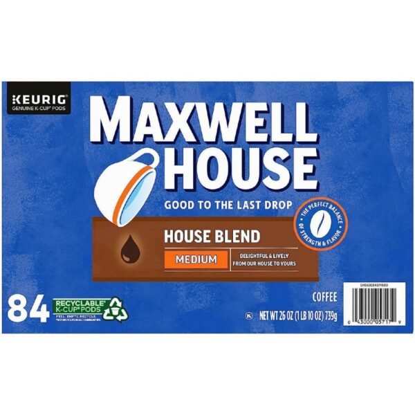 Maxwell House Blend Medium Roasted & Salted nuts, 0.75oz(pack of 9)