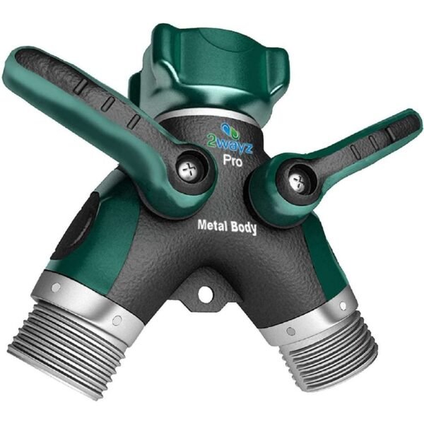 Hose Splitter, 2 Way Heavy Duty, Garden Faucet Splitter