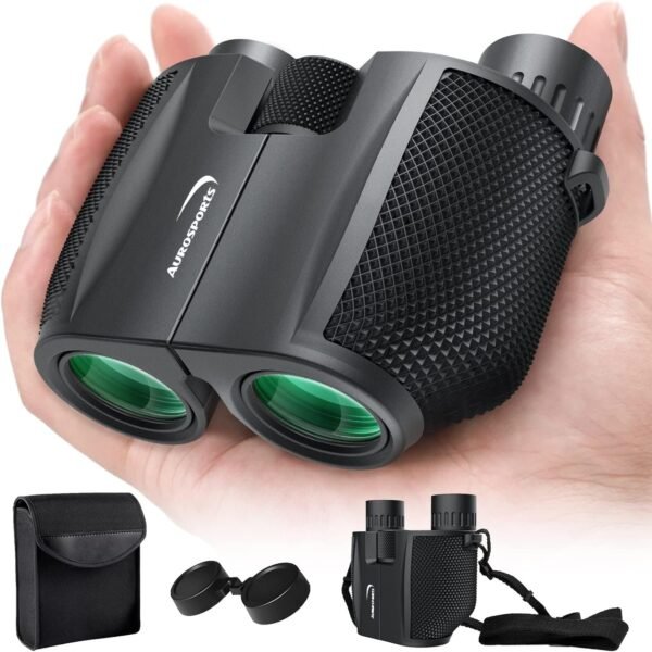 25X30 HD Binoculars for Adults with Universal Phone Adapter,Tripod and Tripod Adapter- Large View Binoculars