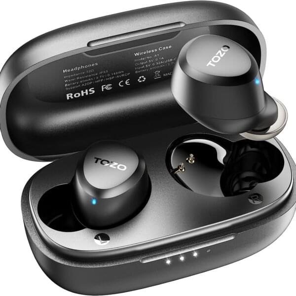 TOZO A1 Mini Wireless Earbuds Bluetooth 5.3 in Ear Light-Weight Headphones Built-in Microphone